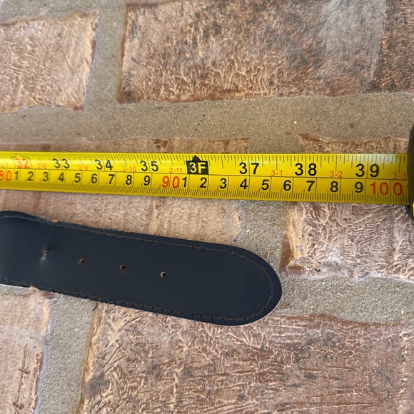 Sleek Navy Kids Belt with Silver Buckle - Picture 3 of 6